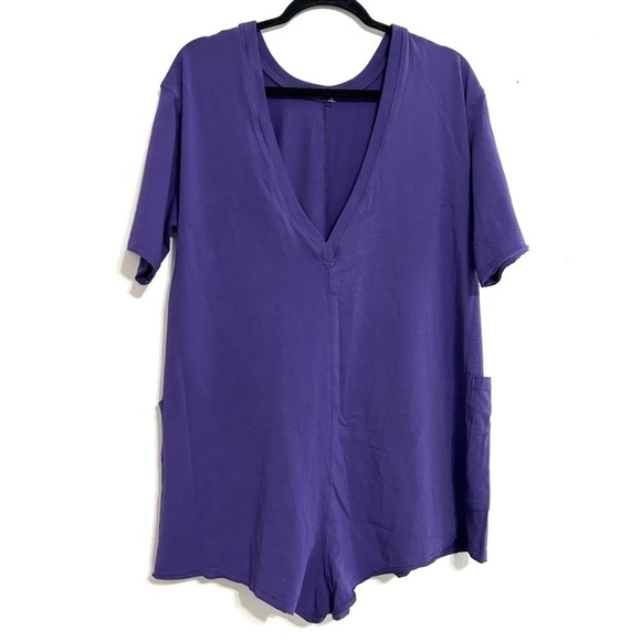 FREE PEOPLE MOVEMENT Casual Hot Shot Tee Romper Size X-Small New - Picture 14 of 16